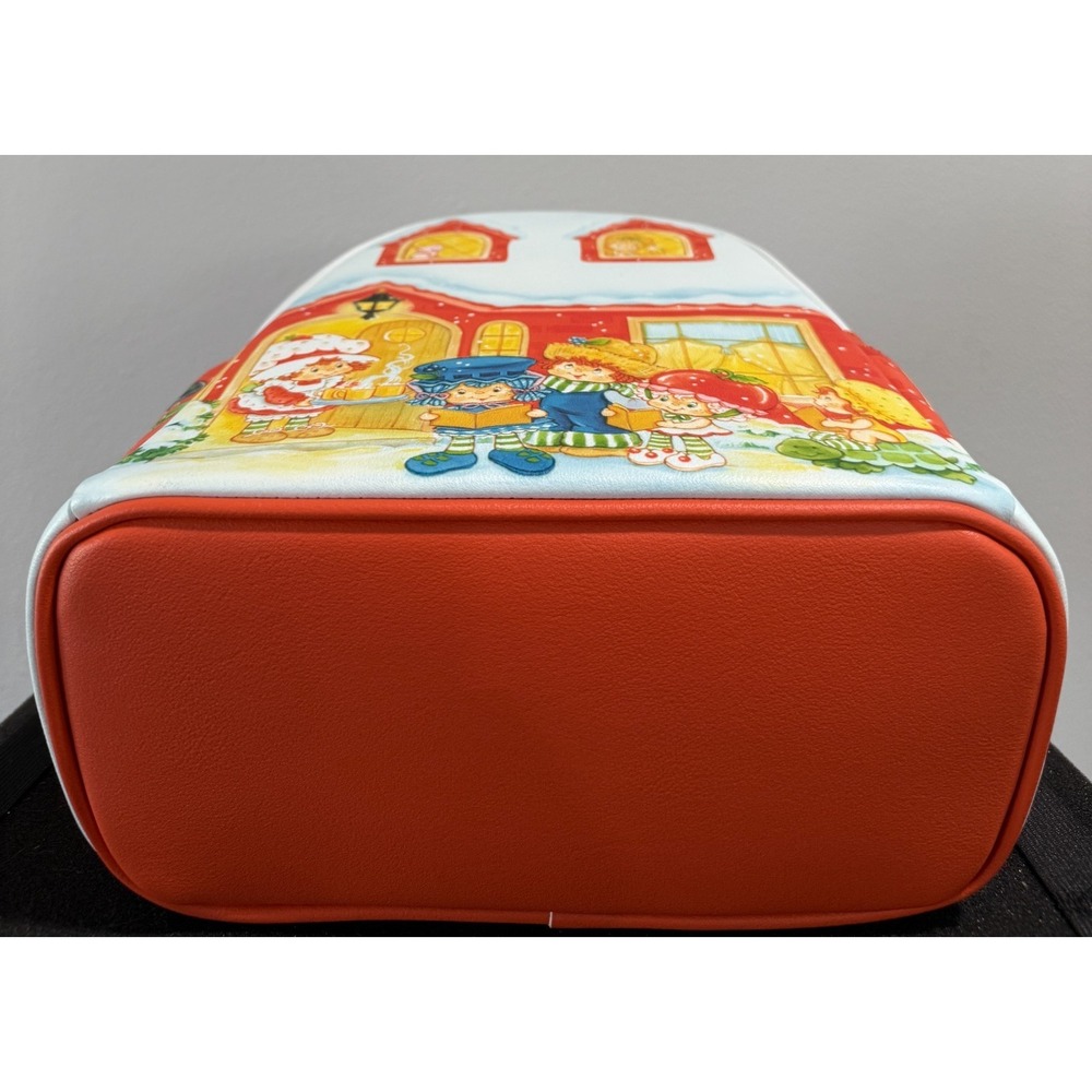 NEW Loungefly Strawberry Shortcake And Friends Caroling Holiday Mini Backpack - Picture 5 of 5